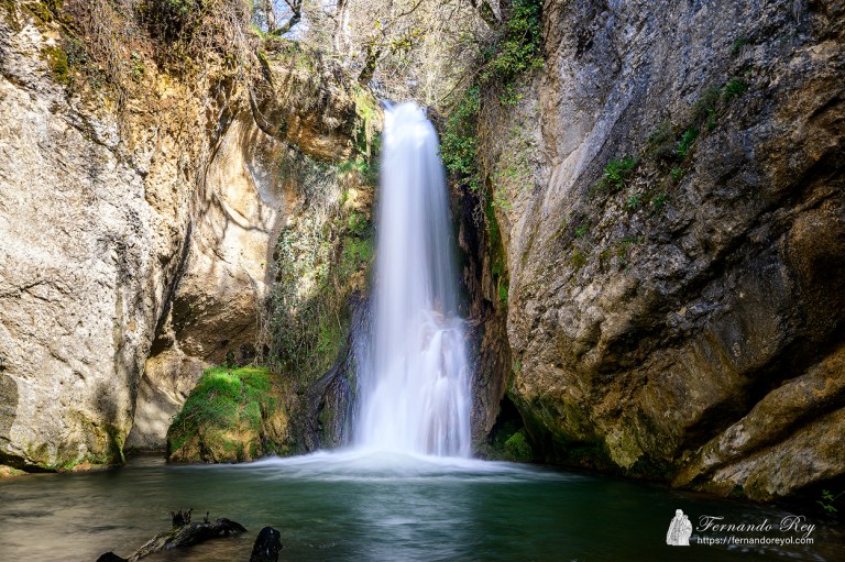 Cascada del molino de Oteo